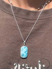 Load image into Gallery viewer, Larimar Necklace 130VN