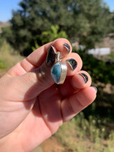 Load image into Gallery viewer, Larimar Heart Sterling Silver Pendant