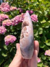 Load image into Gallery viewer, Pink Amethyst Druzy Flame