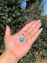 Load image into Gallery viewer, Larimar Teardrop Pendent