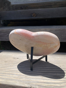 Pink Amethyst Heart