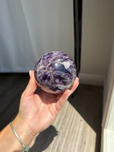 Load image into Gallery viewer, Amethyst Chevron Sphere 120SH