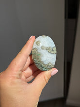 Load image into Gallery viewer, Moss Agate Palm Stone Intuitively Selected 18KP