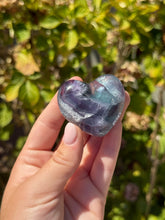 Load image into Gallery viewer, Blue Fluorite Heart 40LA
