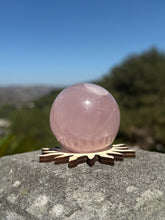 Load image into Gallery viewer, Rose Quartz Sphere 22CC