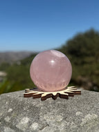 Rose Quartz Sphere 22CC