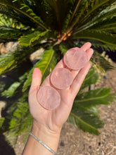 Load image into Gallery viewer, Rose Quartz Palm Stone Intuitively Selected 8RE