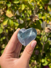 Load image into Gallery viewer, Blue Fluorite Heart 40ACR