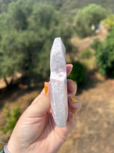 Lavender Pink Amethyst Heart