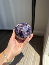 Load image into Gallery viewer, Amethyst Chevron Sphere 120SH