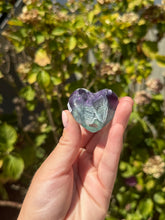 Load image into Gallery viewer, Blue Fluorite Heart 35HV