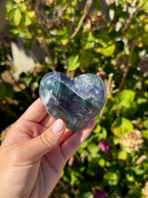 Load image into Gallery viewer, Blue Fluorite Heart 120VD