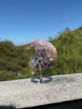 Load image into Gallery viewer, Pink Amethyst Moon With Stand 46PB