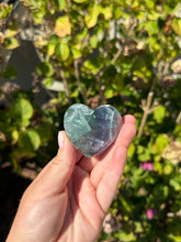 Load image into Gallery viewer, Blue Fluorite Heart 50ACY