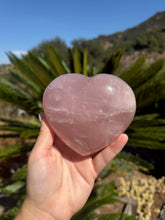 Load image into Gallery viewer, Rose Quartz Heart 75AB