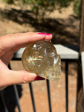 Load image into Gallery viewer, Citrine Skull 145J