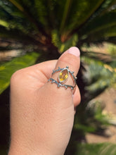 Load image into Gallery viewer, Citrine Eye Ring Size 11.5 50AA