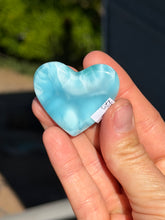 Load image into Gallery viewer, Larimar heart 132nb