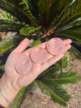 Load image into Gallery viewer, Rose Quartz Palm Stone Intuitively Selected 8RE