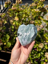 Load image into Gallery viewer, Blue Fluorite Heart 150VH