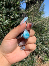 Load image into Gallery viewer, Larimar Teardrop Pendent