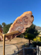 Load image into Gallery viewer, Pink Amethyst Butterfly Wings On Stand**