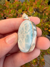 Load image into Gallery viewer, Larimar Oval Necklace 172BL