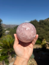 Load image into Gallery viewer, Rose Quartz Sphere 132CC