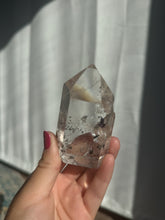 Load image into Gallery viewer, Quartz Manifestation Tower with Chlorite 90CQ