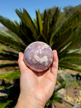 Load image into Gallery viewer, Pink Amethyst Sphere 130EP
