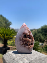 Load image into Gallery viewer, Pink Amethyst Druzy Flame
