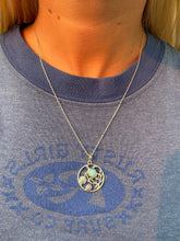 Load image into Gallery viewer, Larimar Ocean Necklace 80SQ