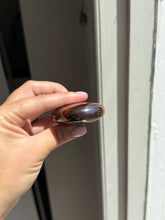Load image into Gallery viewer, Hematite Tigers Eye Palm Stone Intuitively Selected 28LM