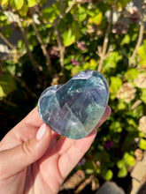 Load image into Gallery viewer, Blue Fluorite Heart 120VD
