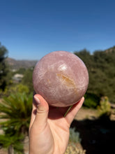 Load image into Gallery viewer, Rose Quartz Sphere 165WI