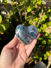 Load image into Gallery viewer, Blue Fluorite Heart 120VD