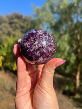 Load image into Gallery viewer, Lepidolite Unicorn Sphere