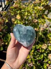 Load image into Gallery viewer, Blue Fluorite Heart 150VH