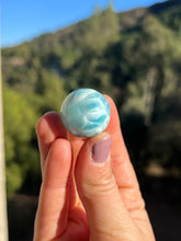 Load image into Gallery viewer, Larimar Sphere AA
