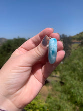 Load image into Gallery viewer, Larimar Heart Sterling Silver Pendant