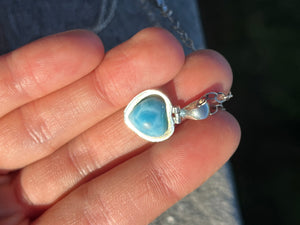 Larimar Pendant AA Variety