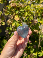 Load image into Gallery viewer, Blue Fluorite Heart 50ABK