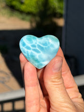 Load image into Gallery viewer, Larimar heart 120ha