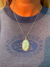 Load image into Gallery viewer, Larimar Oval Necklace 100PI