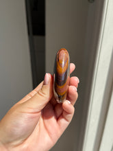 Load image into Gallery viewer, Hematite Tigers Eye Palm Stone Intuitively Selected 28LM