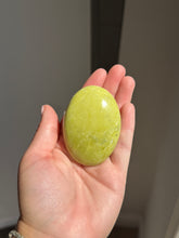 Load image into Gallery viewer, Serpentine Palm Stone Intuitively Selected 18SA