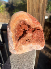 Load image into Gallery viewer, Pink RED Amethyst Cutbase