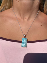 Load image into Gallery viewer, Larimar Necklace 84OB