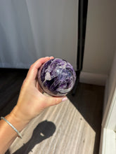 Load image into Gallery viewer, Amethyst Chevron Sphere 120SH