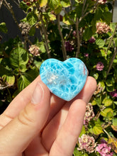 Load image into Gallery viewer, Larimar Heart 120BM